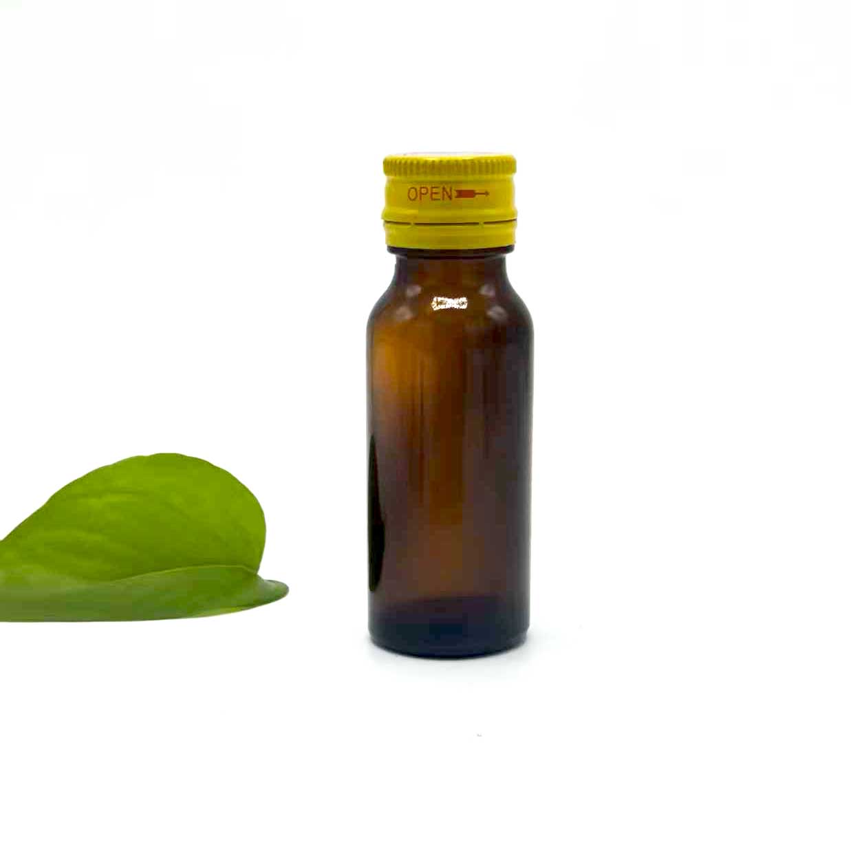 20 ml-es barna orális folyadékpalack