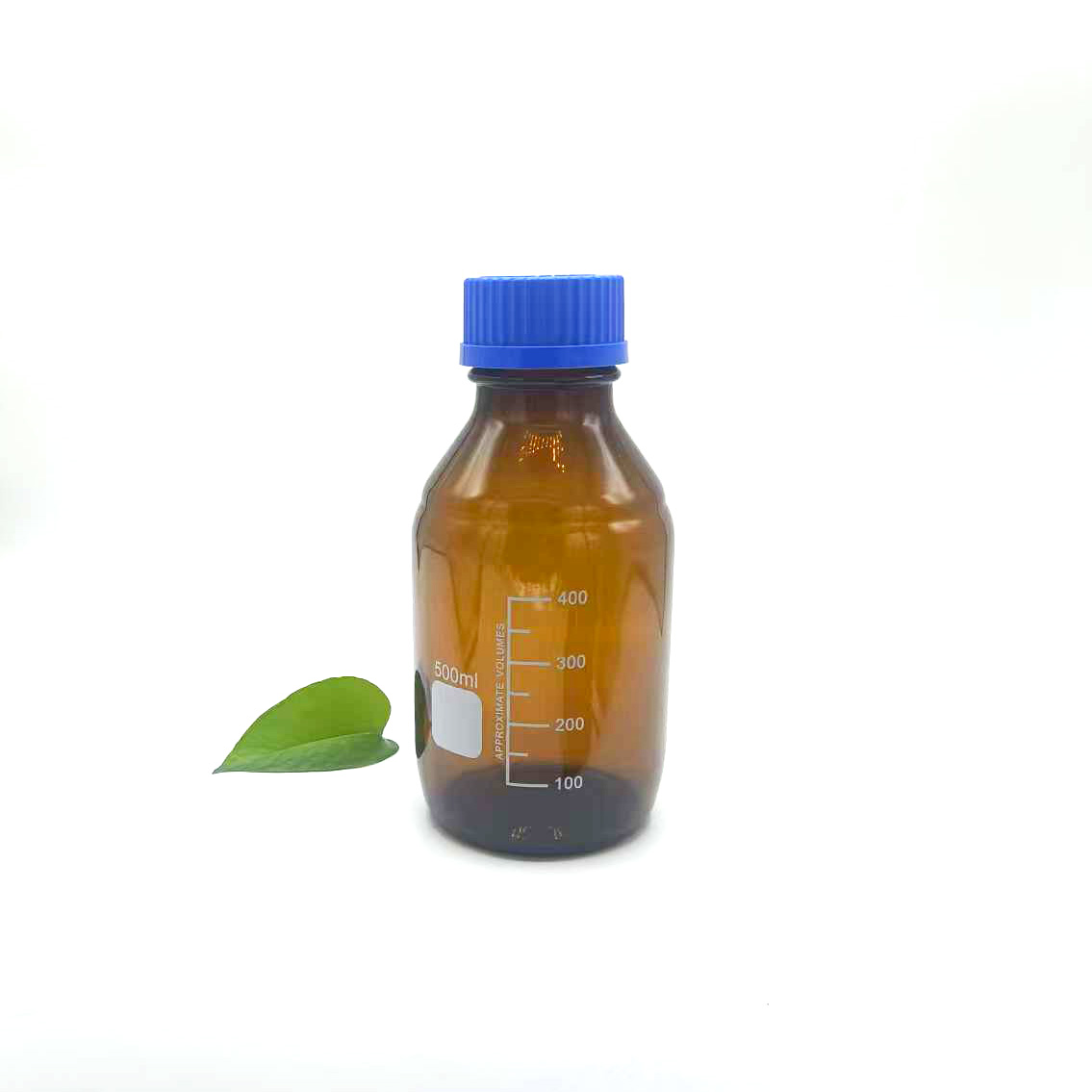500 ml-es barna üveg reagens palack